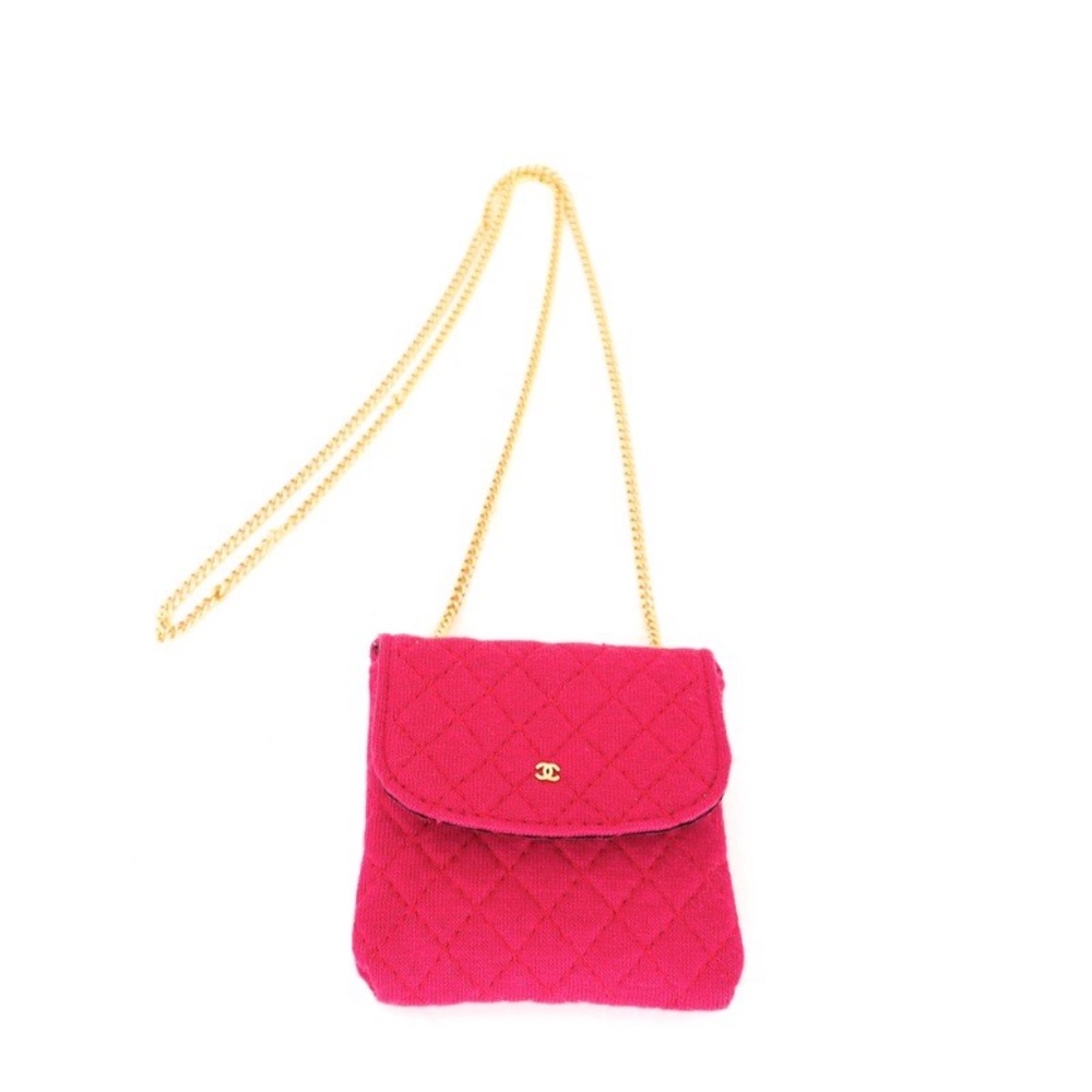 Vintage CHANEL Mode Et Maquillage Jersey Purse Bag - Picture 3 of 14